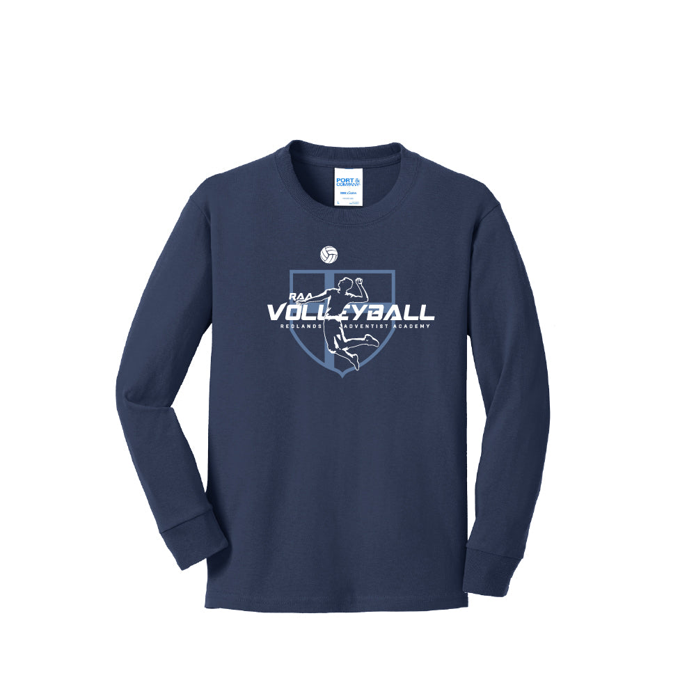 RAA Volleyball (Boys) Youth Long Sleeve T-Shirt - Multiple Colorways