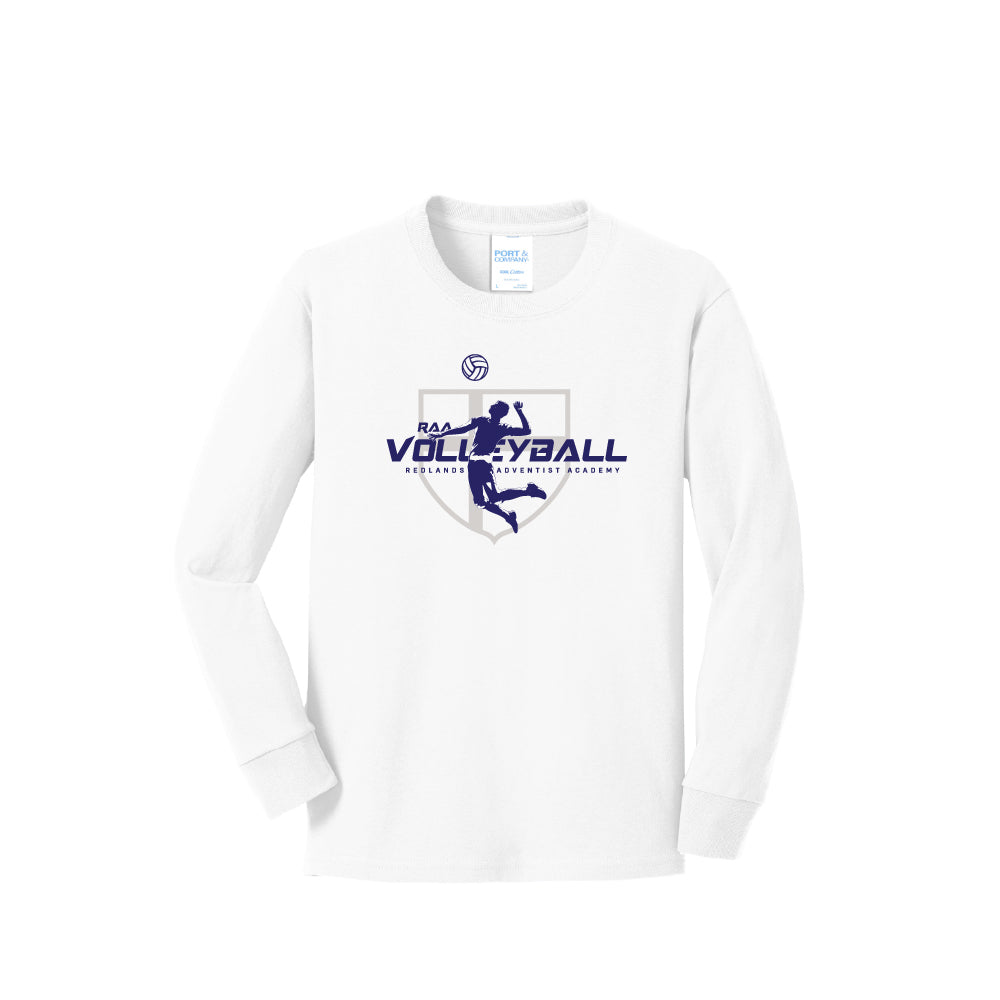 RAA Volleyball (Boys) Youth Long Sleeve T-Shirt - Multiple Colorways