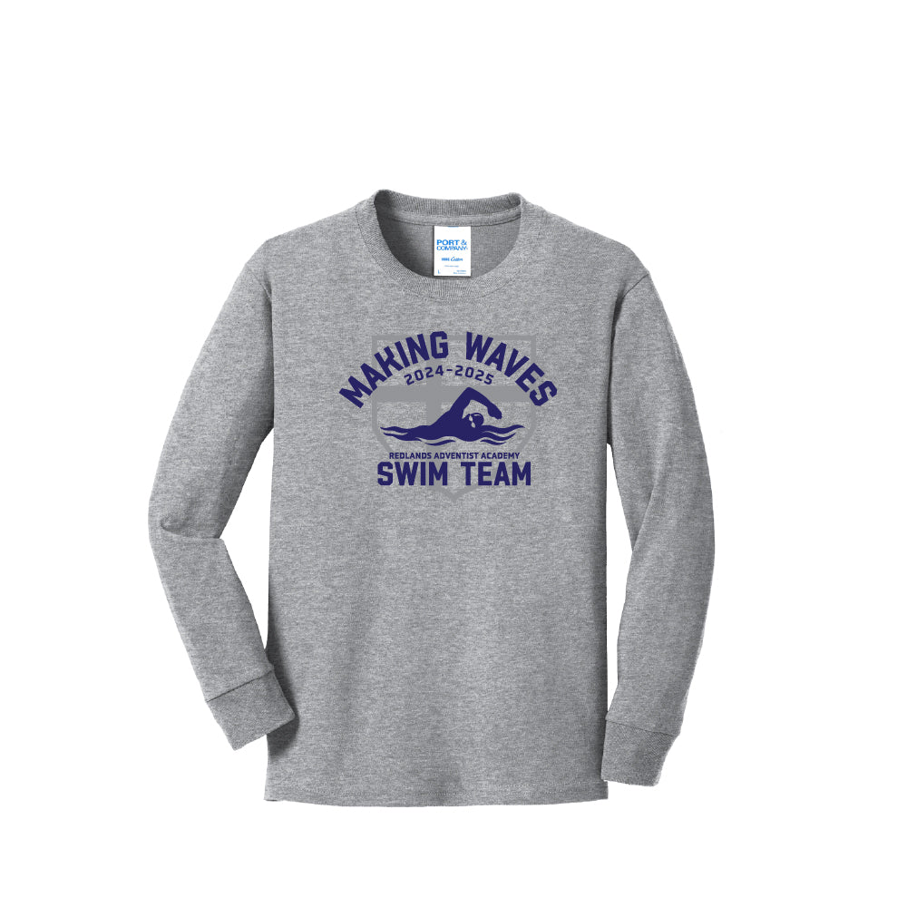 RAA Swim Youth Long Sleeve T-Shirt - Multiple Colorways
