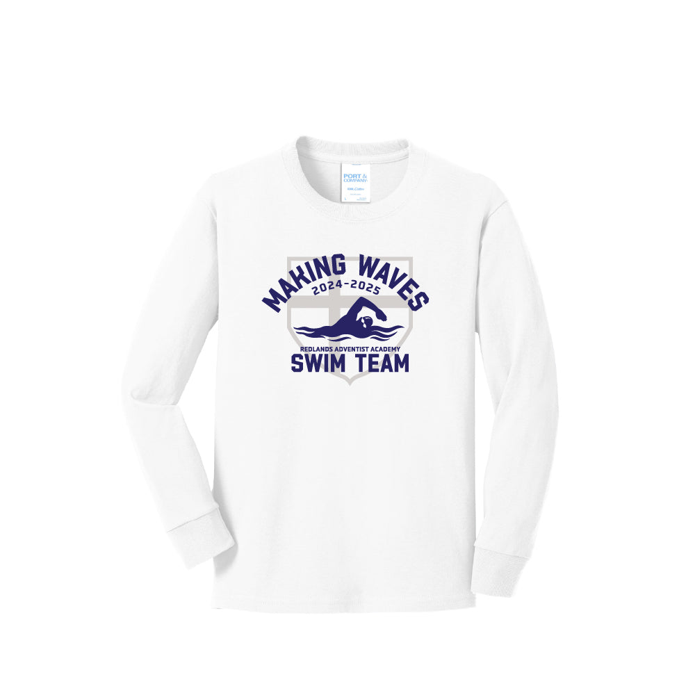 RAA Swim Youth Long Sleeve T-Shirt - Multiple Colorways