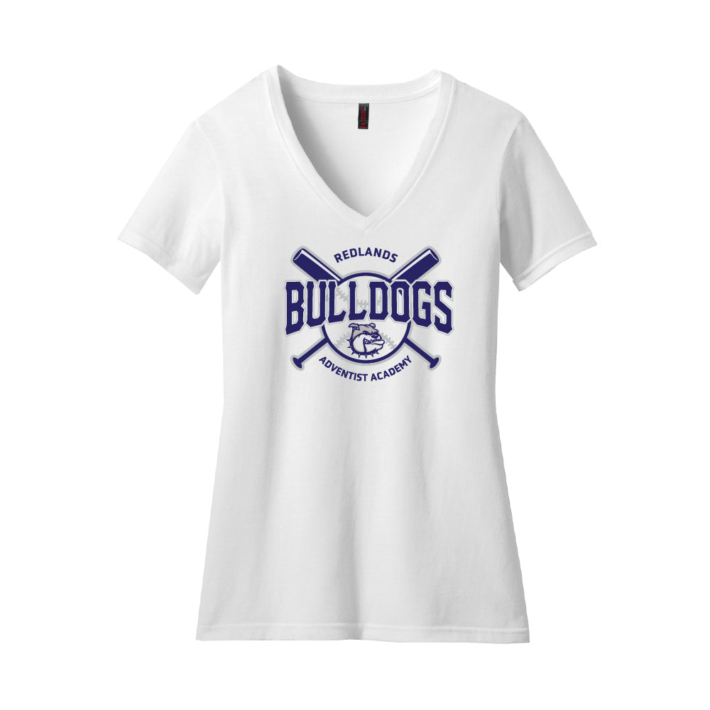 RAA Baseball Ladies V-Neck T-Shirt - Multiple Colorways