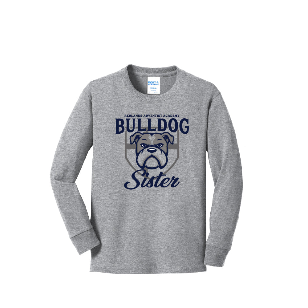 RAA Bulldog Sister Youth Long Sleeve T-Shirt - Multiple Colorways