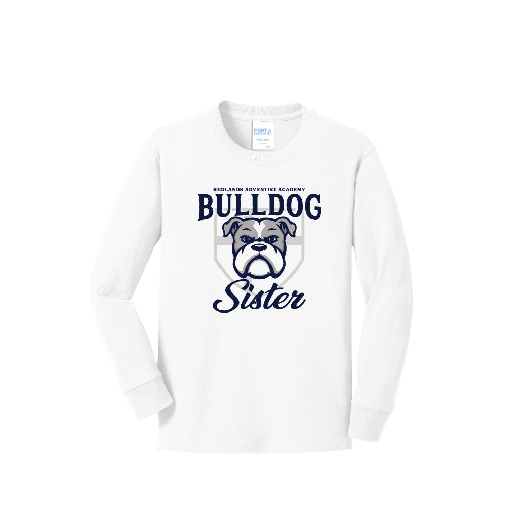 RAA Bulldog Sister Youth Long Sleeve T-Shirt - Multiple Colorways