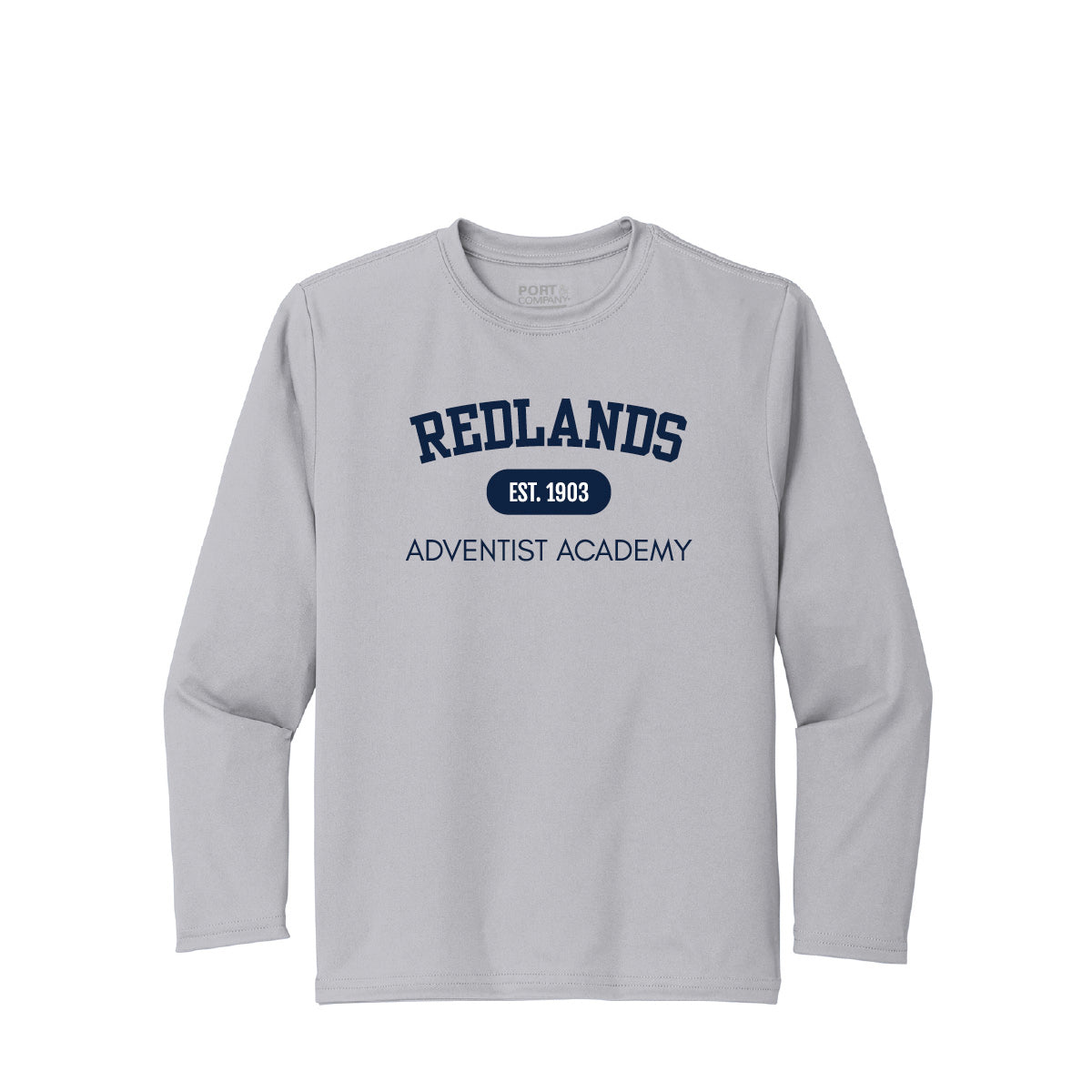 P.E. Uniform Youth Long Sleeve Performance T-Shirt