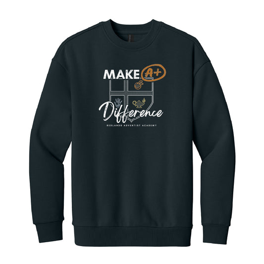 RAA Make A Difference Heavyweight Fleece Crew Sweatshirt