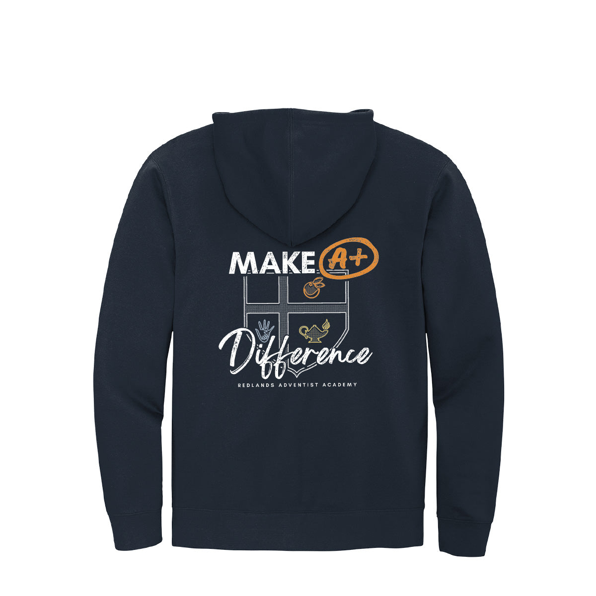 RAA Make A Difference Heavyweight Fleece Zip Hoodie