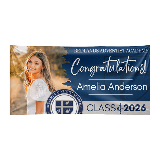 RAA Graduation Banner - 12th Grade - 4ftx2ft