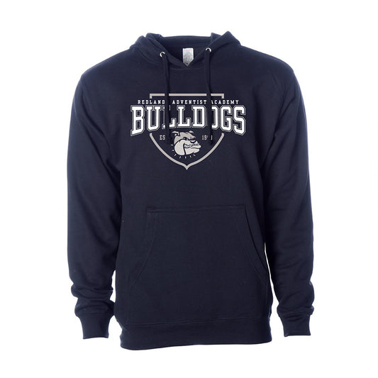 RAA Bulldogs Mid-Weight Navy Hoodie