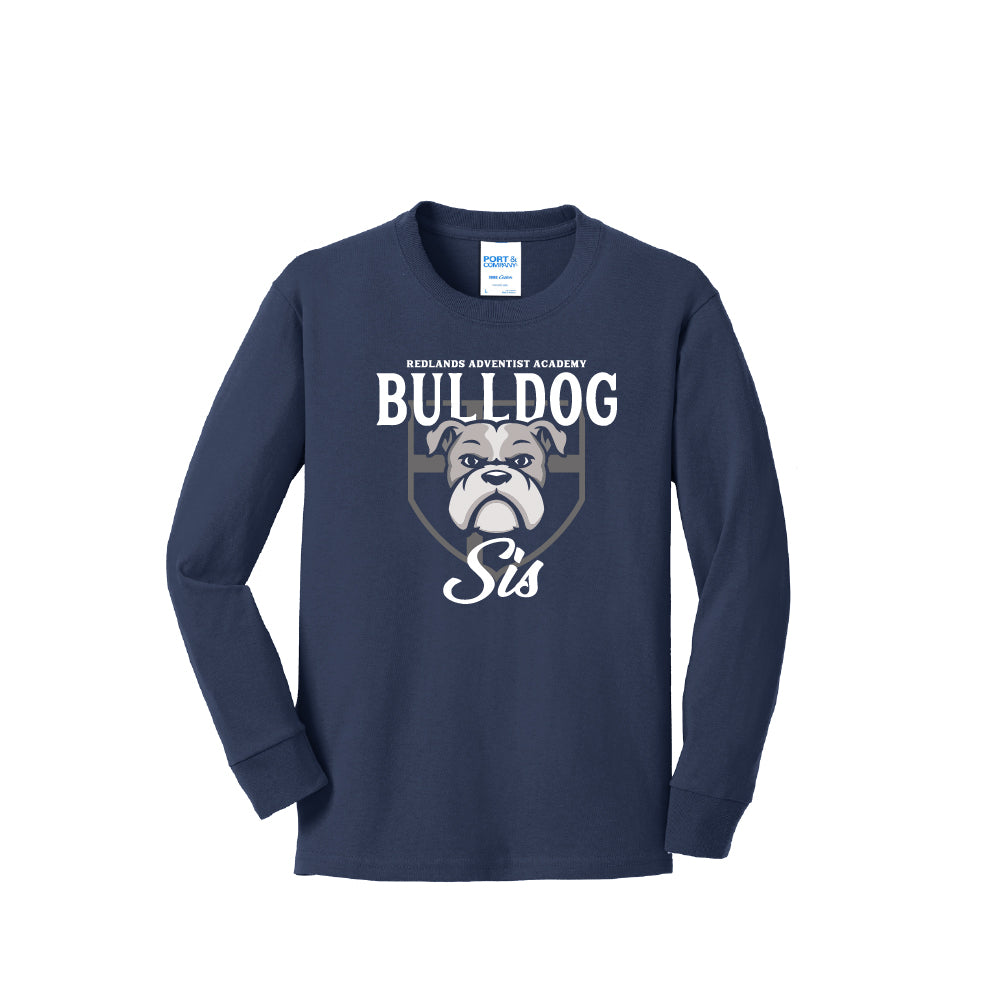 RAA Bulldog Sis Youth Long Sleeve T-Shirt - Multiple Colorways