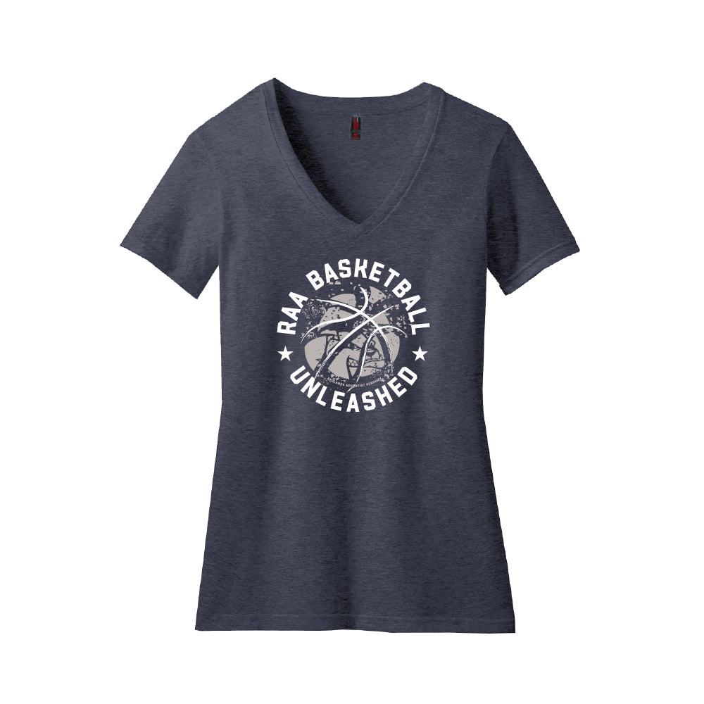 RAA Basketball Ladies V-Neck T-Shirt - Multiple Colorways