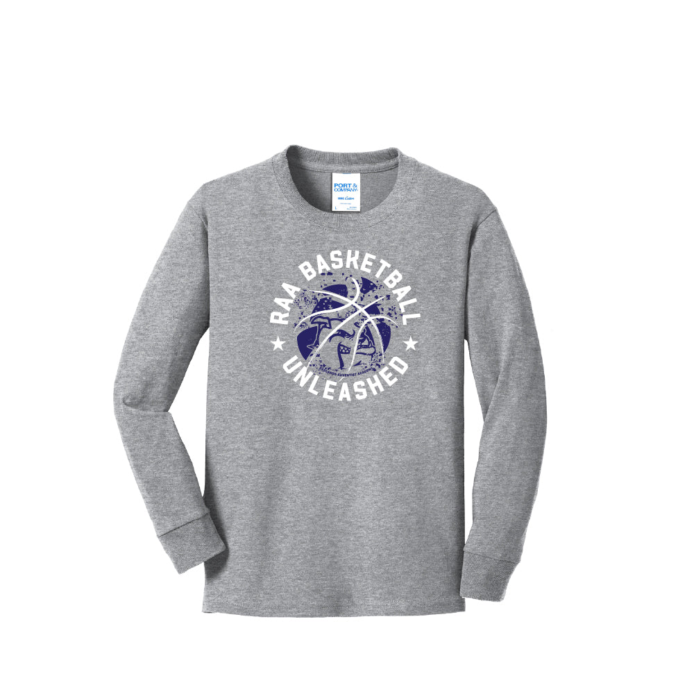 RAA Basketball Youth Long Sleeve T-Shirt - Multiple Colorways