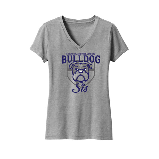 RAA Bulldog Sis Ladies V-Neck T-Shirt - Multiple Colorways