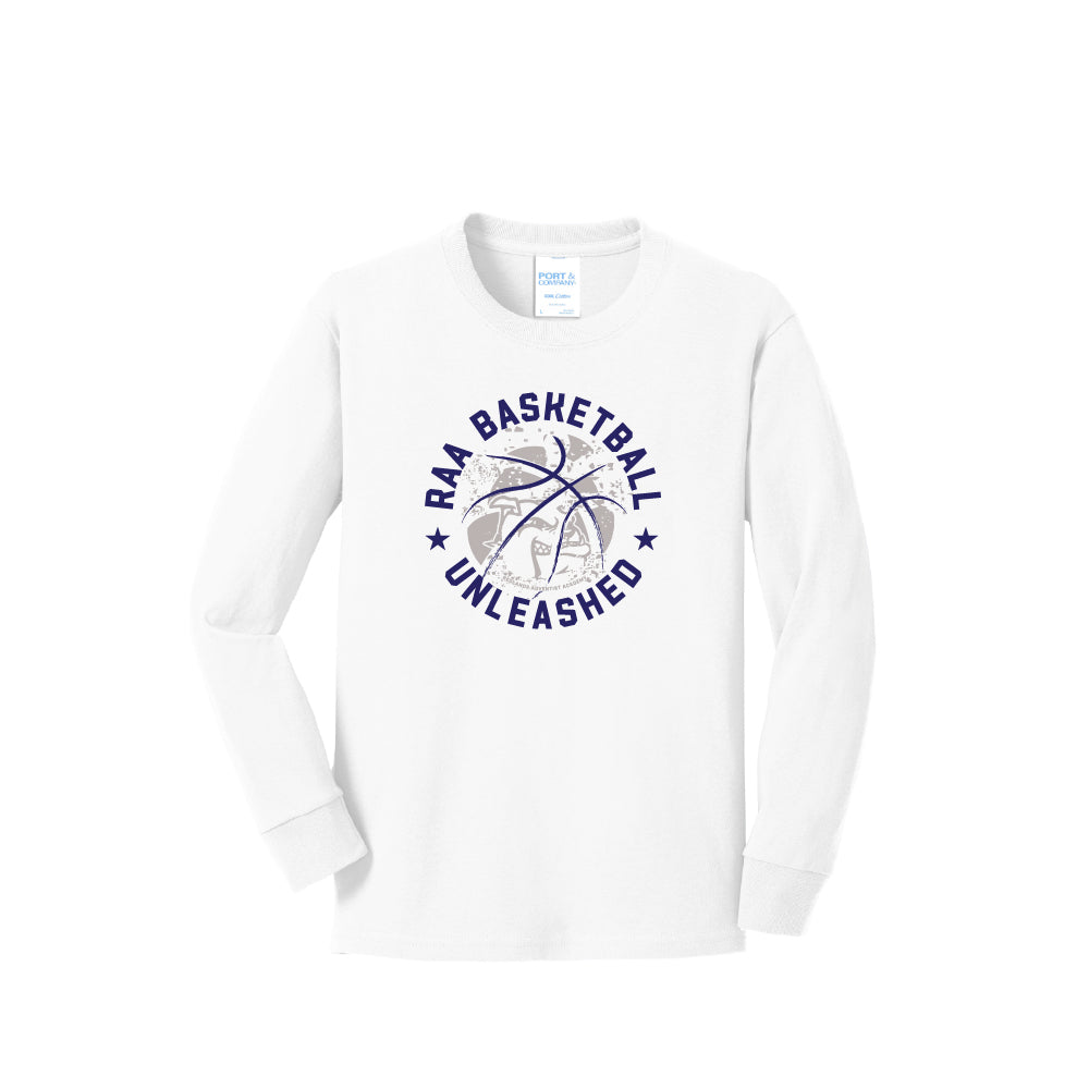 RAA Basketball Youth Long Sleeve T-Shirt - Multiple Colorways