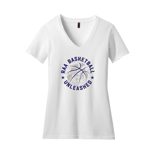 RAA Basketball Ladies V-Neck T-Shirt - Multiple Colorways