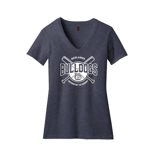 RAA Baseball Ladies V-Neck T-Shirt - Multiple Colorways