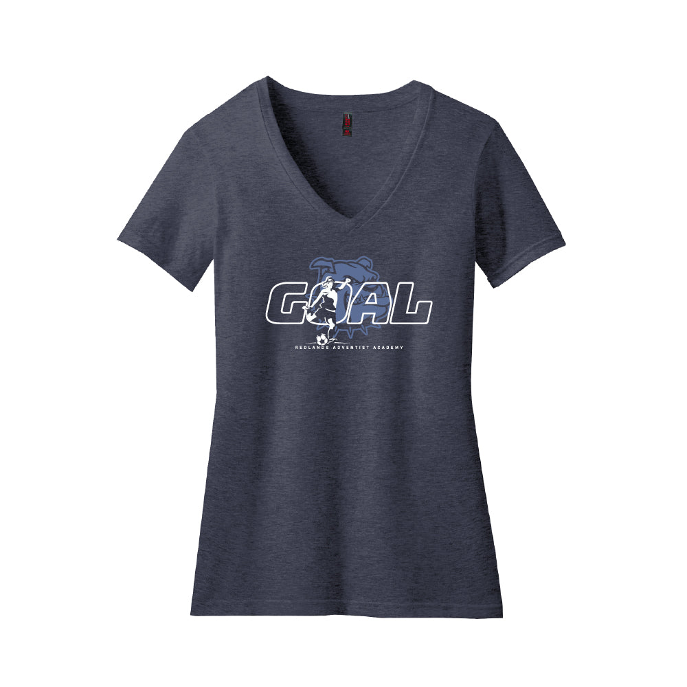 RAA Soccer (Girls) Ladies V-Neck T-Shirt - Multiple Colorways