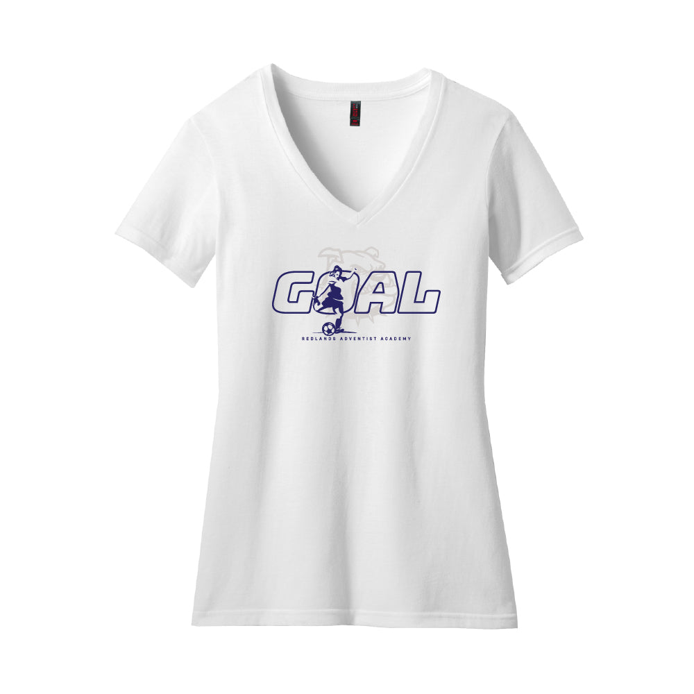 RAA Soccer (Girls) Ladies V-Neck T-Shirt - Multiple Colorways