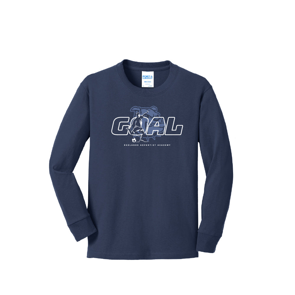 RAA Soccer (Boys) Youth Long Sleeve T-Shirt - Multiple Colorways