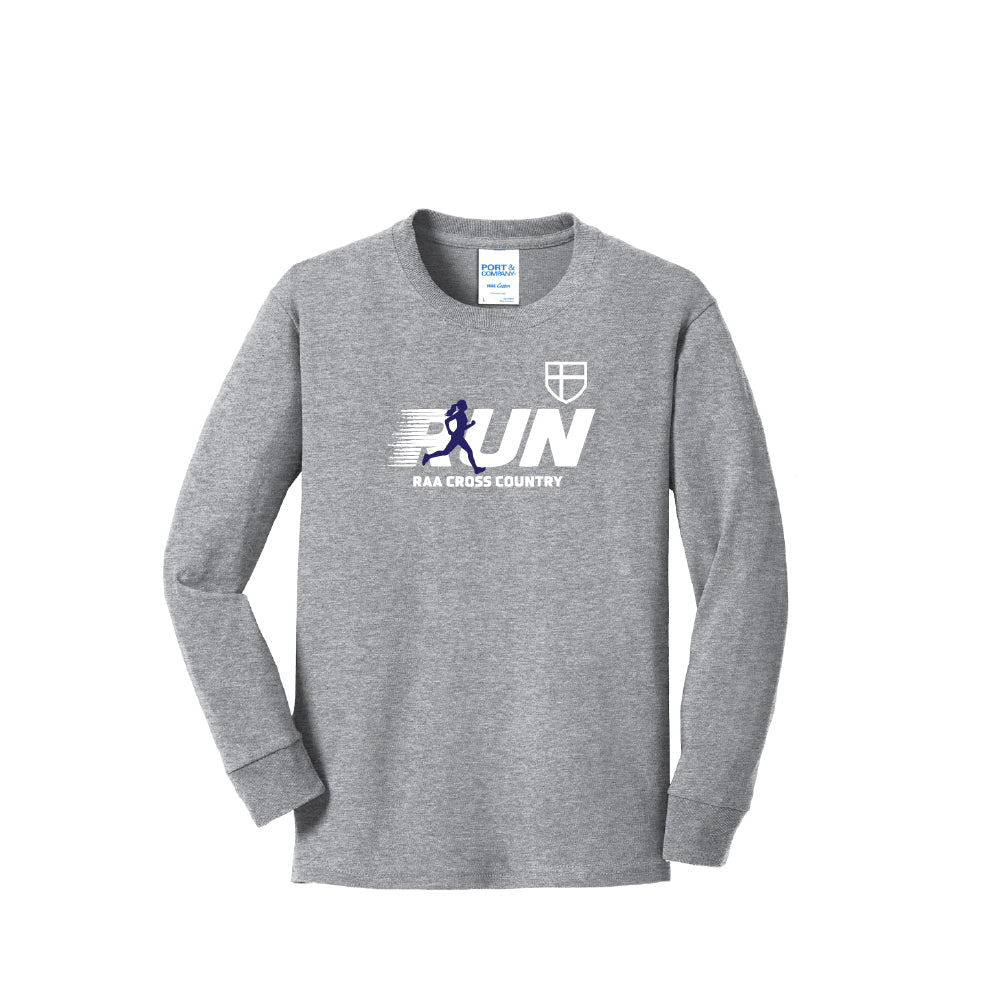 RAA Cross Country (Girls) Youth Long Sleeve T-Shirt - Multiple Colorways