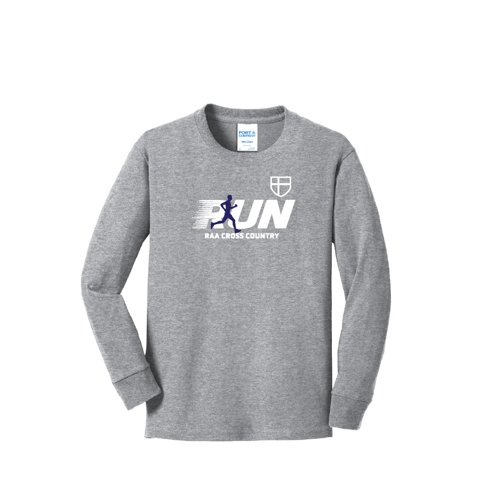 RAA Cross Country (Boys) Youth Long Sleeve T-Shirt - Multiple Colorways