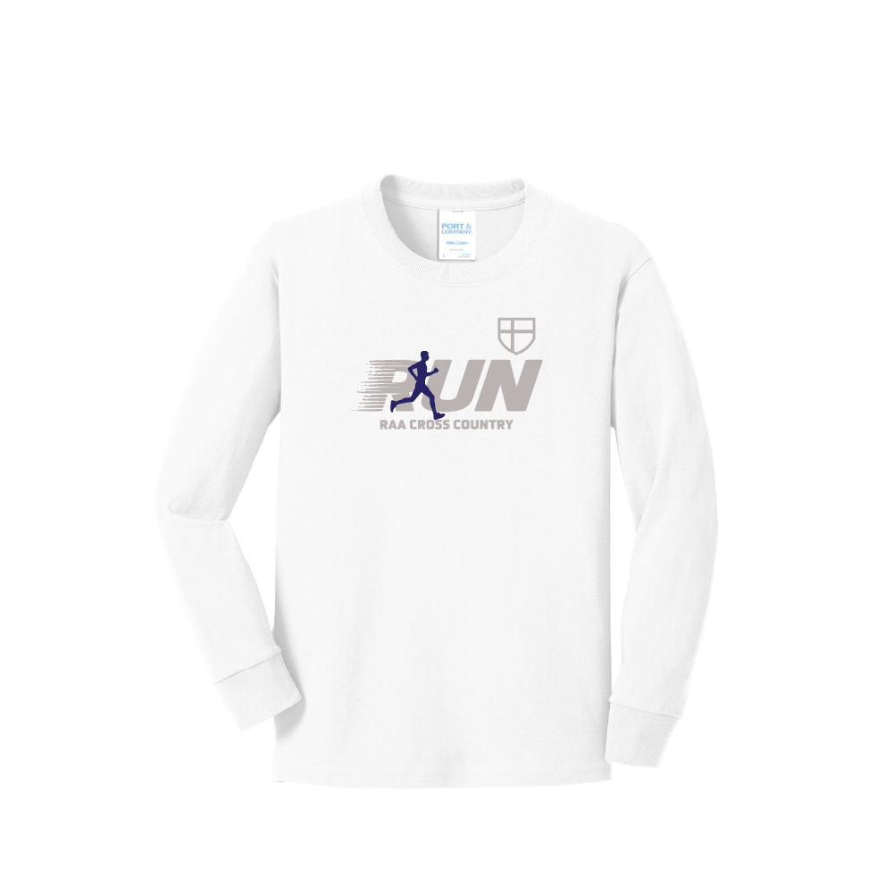 RAA Cross Country (Boys) Youth Long Sleeve T-Shirt - Multiple Colorways