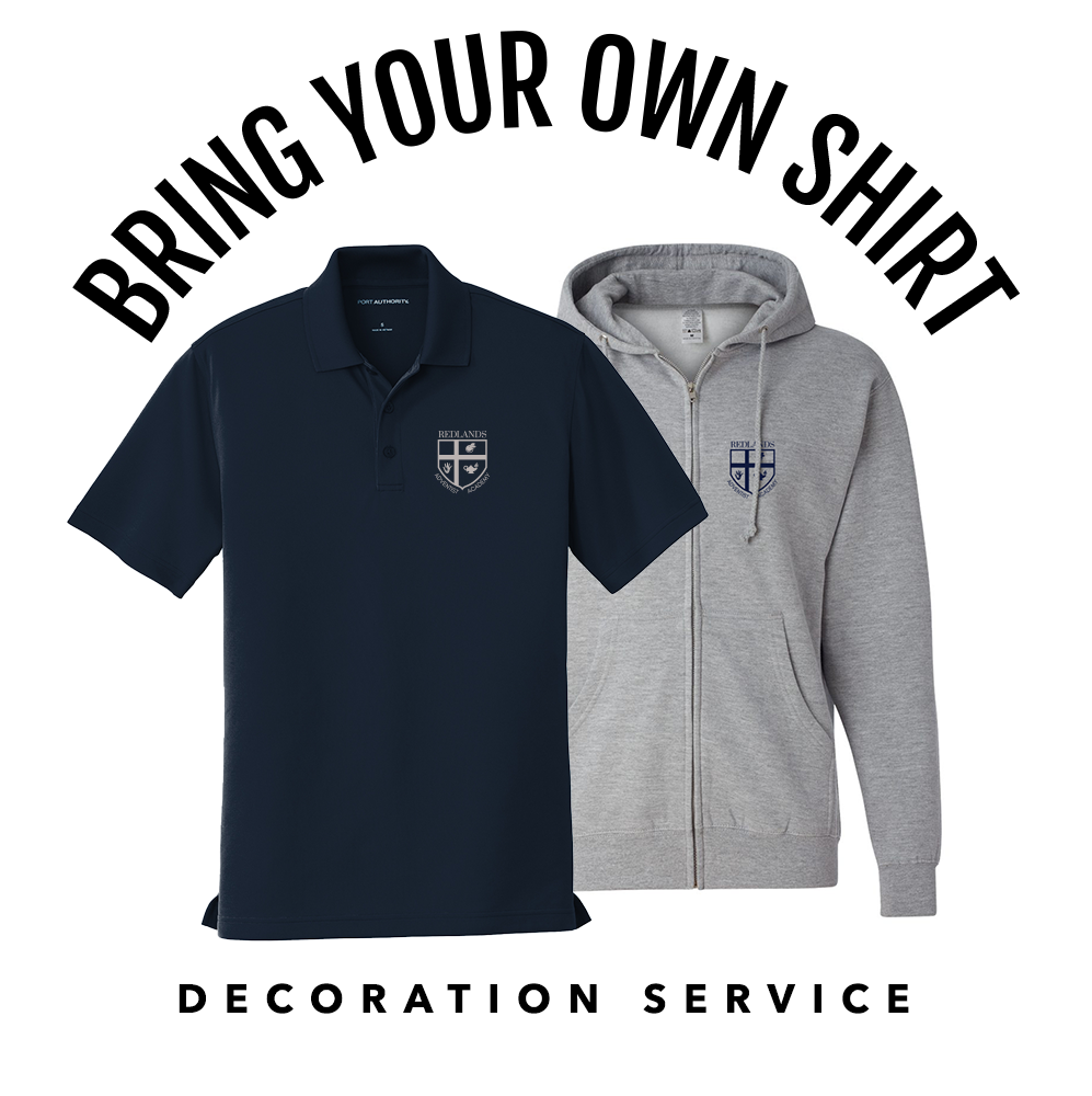 Bring Your Own Shirts Decoration Service