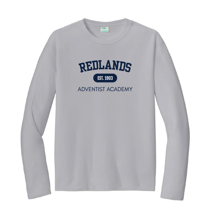 P.E. Uniform Long Sleeve Poly Performance T-Shirt