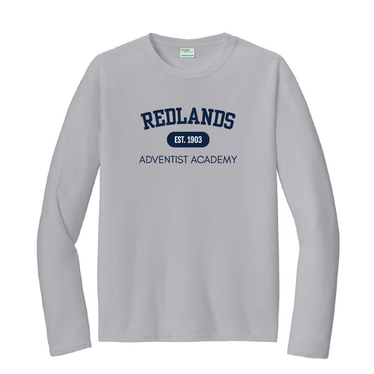 P.E. Uniform Long Sleeve Poly Performance T-Shirt