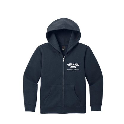 P.E. Youth Fleece Full-Zip Hoodie