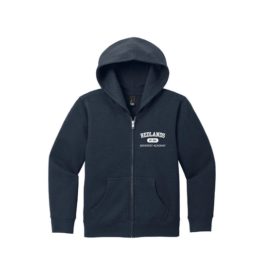 P.E. Youth Fleece Full-Zip Hoodie