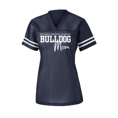 RAA Women's Bulldog Mom Football Jersey