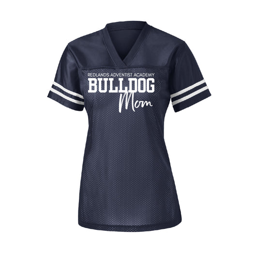 RAA Women's Bulldog Mom Football Jersey