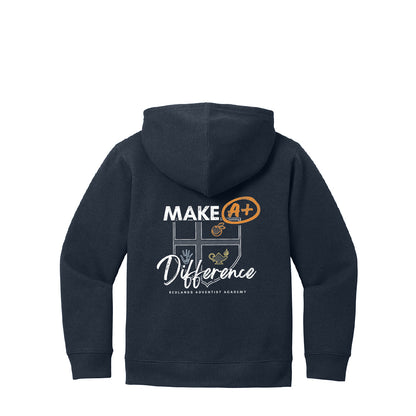 RAA Make A Difference Youth Fleece Zip Hoodie